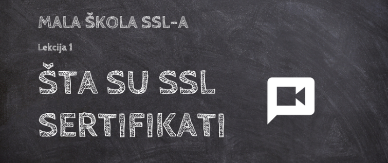 Mala škola SSL-a / Lekcija 1: Šta su SSL sertifikati [VIDEO]