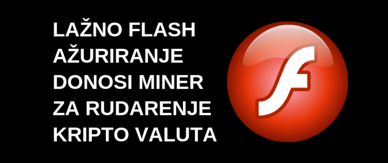Lažno Flash ažuriranje služi za rudarenje kripto valuta