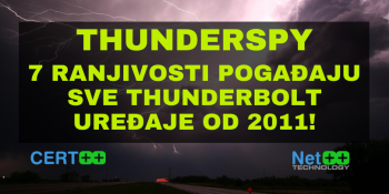 Thunderspy - 7 ranjivosti pogađaju sve Thunderbolt uređaje od 2011!