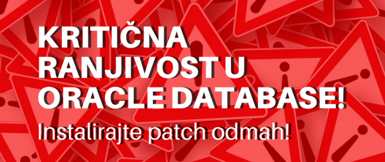 Kritična ranjivost u Oracle Database proizvodu, instalirajte patch odmah!