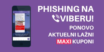 Phishing na Viberu! Ponovo aktuelni lažni Maxi kuponi